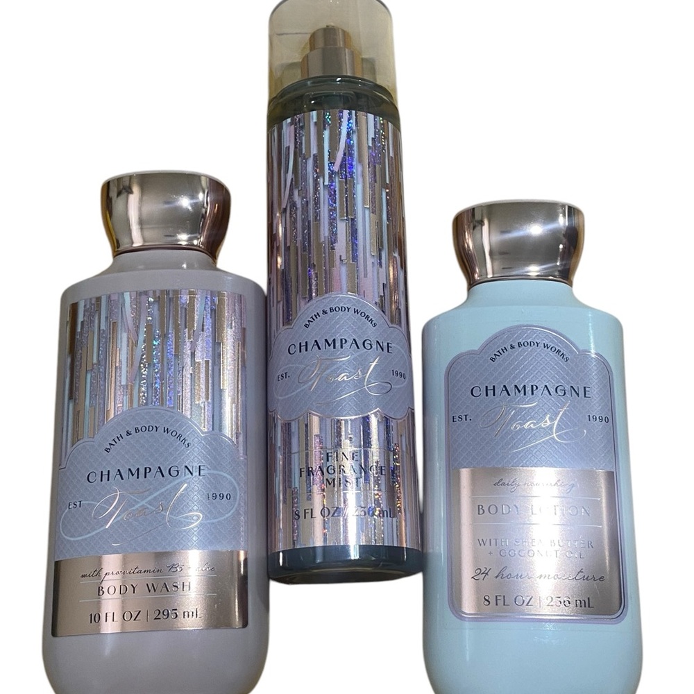 NEW Bath & Body Works Champagne Toast Set - Picture 2 of 6